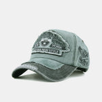 New York Patch Washed Distressed Baseball Cap