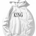 King Print Hoodie