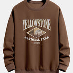 Yellowstone Print Relax Fit Sweatshirt