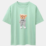 Rich Bear Print Heavy Weight Oversize T-Shirt