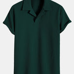 Ribbed Cuban Collar Polo