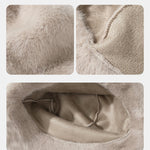 Winter Plush Warm Faux Fur Bucket Hat
