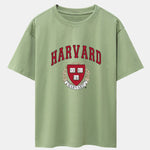 Harvard Print Heavy Weight Oversize T-Shirt