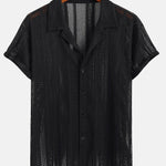 Mesh Textured Shirt