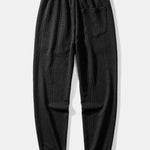 Geometric Jacquard Jogger Pants