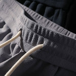 Loose Fit Drawstring Waffle Shorts