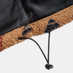 Aztec Print Patchwork Teddy Fleece Coat