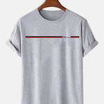 Paris Dream Maker Stripe Print T-Shirts