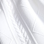 3 Pieces Geometric Jacquard Drawstring Shorts