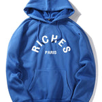 Rich Paris Print Hoodie