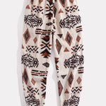 Aztec Print Teddy Hoodie & Jogging Pants