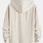 Corduroy Hooded Overshirt