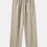 Polar Fleece Loose Fit Straight Leg Pants
