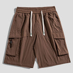 Nylon Cargo Shorts