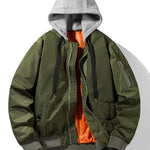 Hooded Bomber Jacket