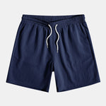 Crinkled Drawstring Shorts