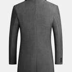 Lapel Woolen Overcoat