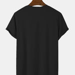 Los Angeles Handwritten Print Arc Hem T-Shirt