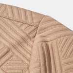 Texture Jacquard Button Up Shirt & Shorts