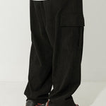 Loose Fit Corduroy Cargo Pants