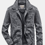 Faux Suede Jacket