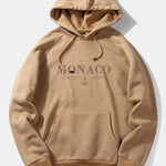 Monaco Anchor Print Hoodie
