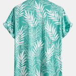 Viscose Leaf Print Shirt