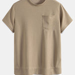 2 In 1 Waffle T-Shirt & Shorts