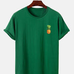 Pineapple Print T-Shirt