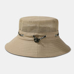 Lightweight Mesh Bucket Hat Breathable Sun Cap