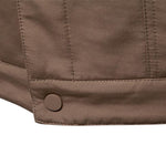 Quilted Lined Teddy Spliced Jacket