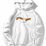 Infrared Hand Print Hoodie