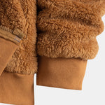 Basic Teddy Zip Up Hoodie