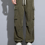 Corduroy Cargo Jogging Pants