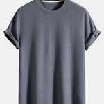 Knitted Ribbed T-Shirt