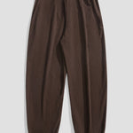 Corduroy Drawstring Jogging Pants