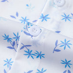 Paisley Floral Print Button Up Shirt & Swim Shorts