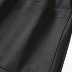 Relax Fit Cross Side Stripe Straight Leg Pants