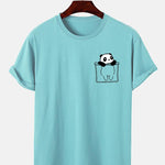 Pocket Panda Print T-Shirt