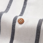Cotton Blend Striped Cuban Shirt & Linen Cotton Blend Drawstring Shorts