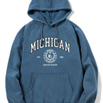 Michigan Varsity Print Hoodie