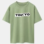 Tokyo Print Drop Shoulder Oversize T-Shirt