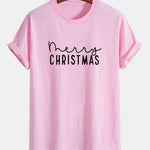 Regular Fit Christmas Print Cotton T-Shirt