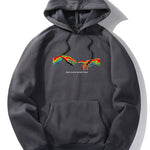 Infrared Hand Print Hoodie