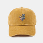 Bear Cartoon Pattern Casual Style Baseball Cap