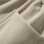 3 Pieces Polar Fleece Loose Fit Straight Leg Pants