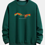 Infrared Hand Print Relax Fit Sweatshirt