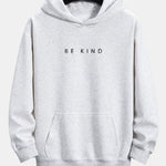 Be Kind Print Relax Fit Hoodie