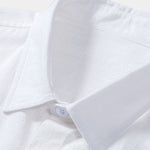 Heart Smiley Face Print Linen Look Cotton Button Up Shirt & Swim Shorts
