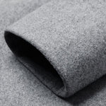 Single Breasted Notch Lapel Woolen Overcoat